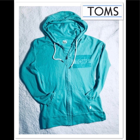 Toms Tops - TOMS Full-Zip Hoodie sz M